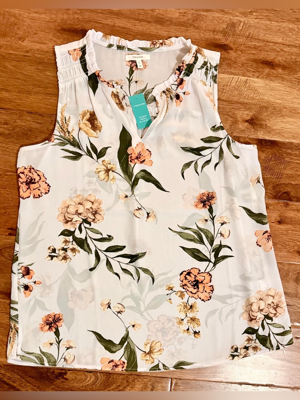 🆕 Maurices Floral Sleeveless Blouse